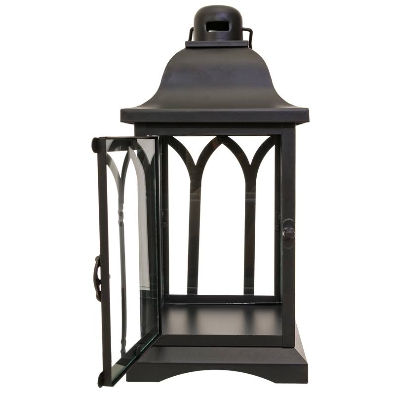 kieragrace Providence Vincent Black, 6 12.5-inch Lantern
