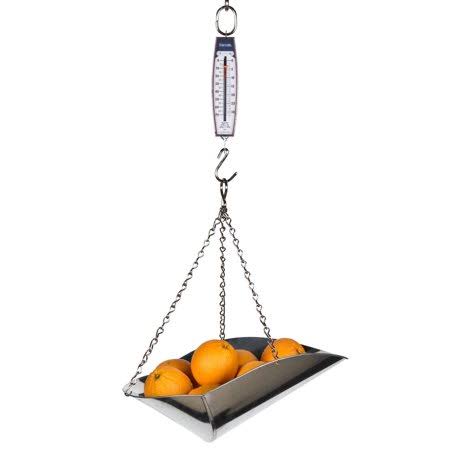 Taylor 33284104 Industrial Hanging Spring Scale w/2 S-Hooks, 280 lb Capacity