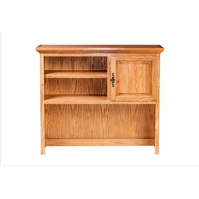 Lagarde 48x22 H x 42x22 W Desk Hutch Loon Peak Finish: Black Adler