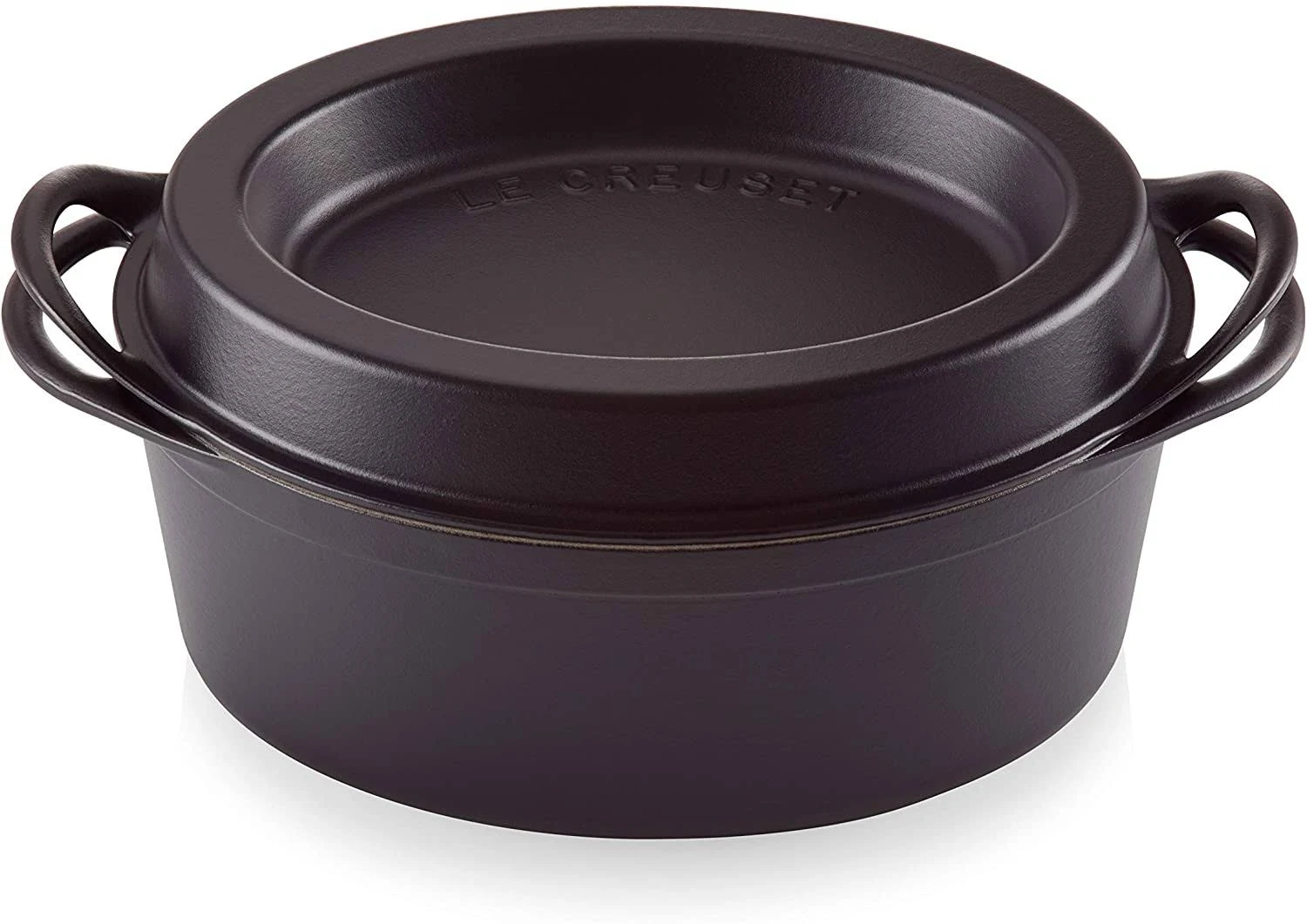 Le Creuset Cast Iron Doufeu Casserole, 32 cm - Satin Black