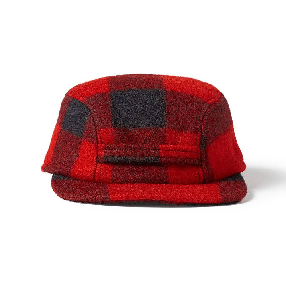 Filson Mackinaw Cap Small Red/Black