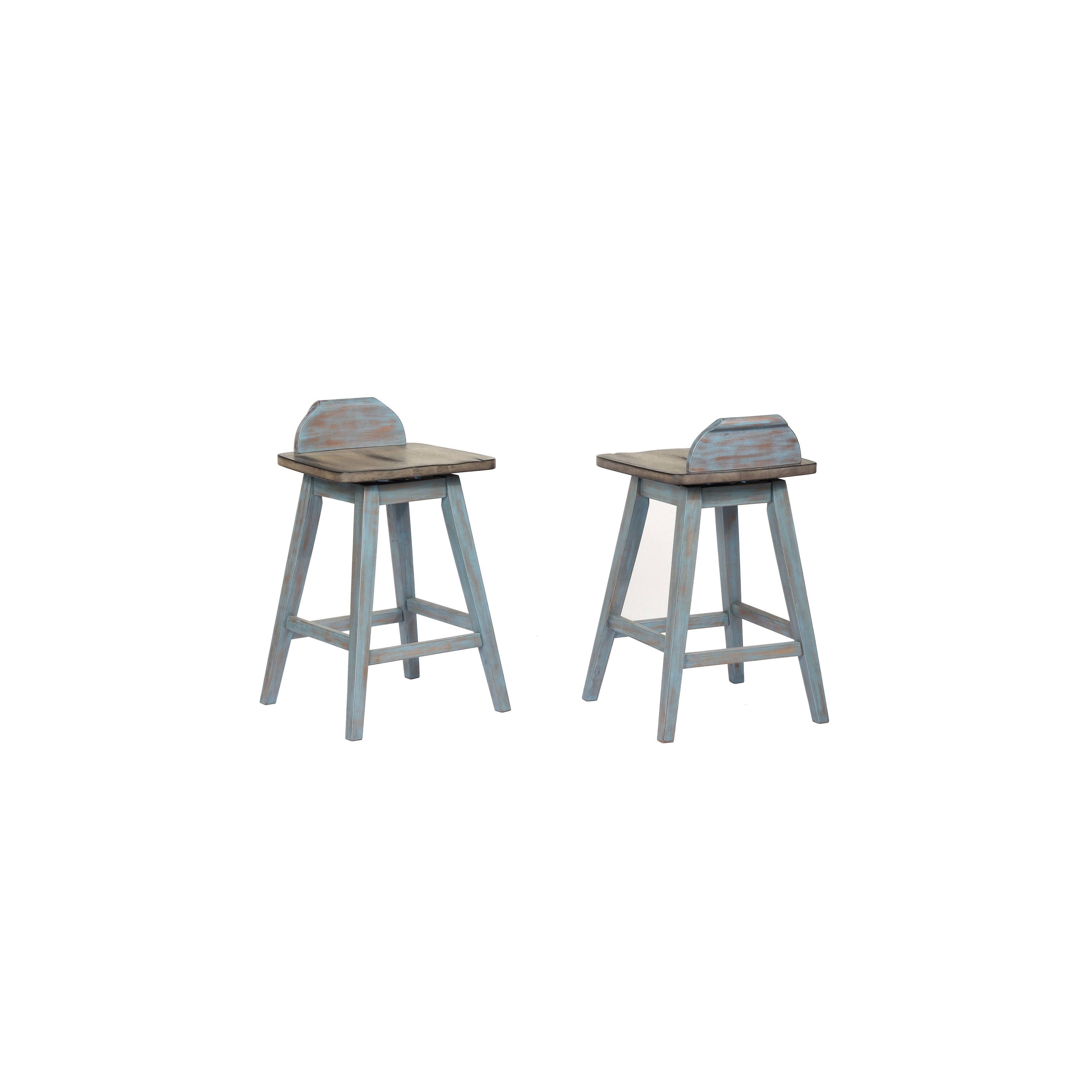 Ku0026b Furniture Rustic Backless Counter Stool