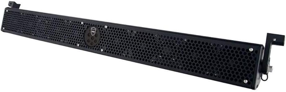 Wet Sounds Stealth 10 Ultra HD 300W Amplified Black Marine ATV Soundbar + Remote