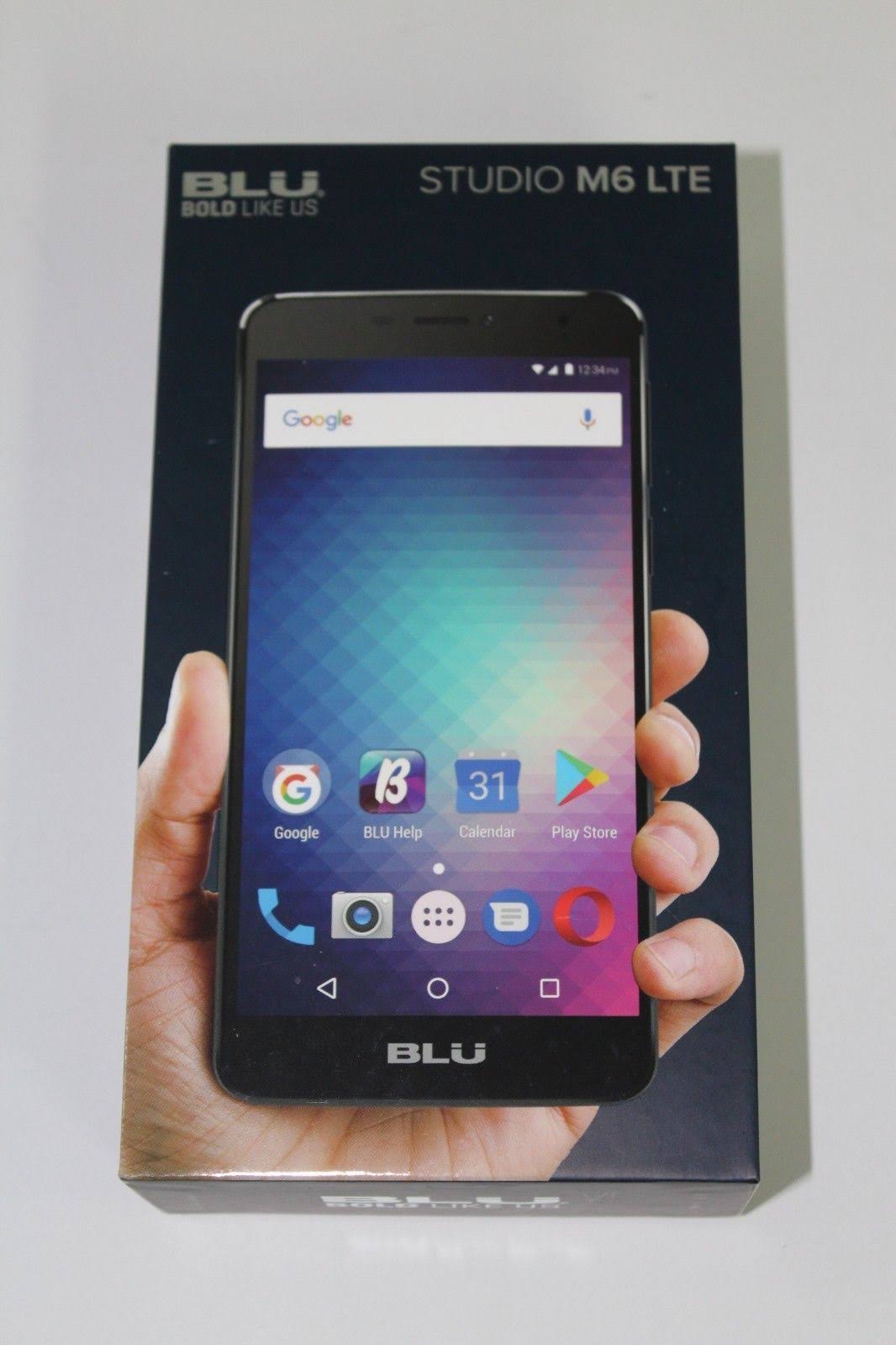 Blu Studio Mega LTE - 6.0x22 HD Unlocked Smartphone -16Gb +2gb Ram-Black