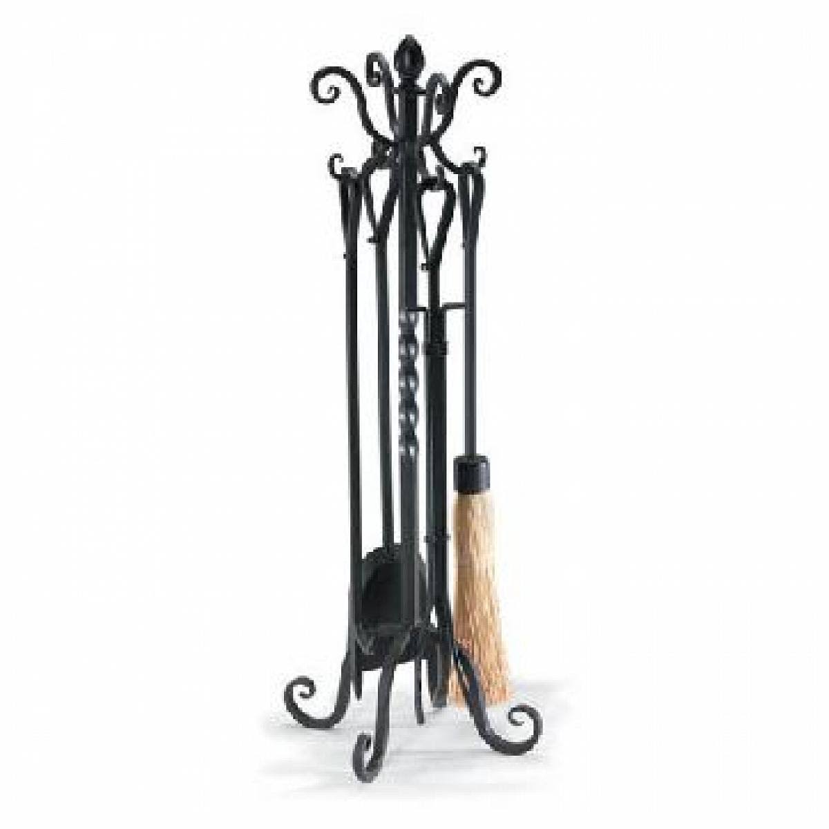 Napa Forge 5 Piece Victorian Fireplace Tool Set - Black 19006