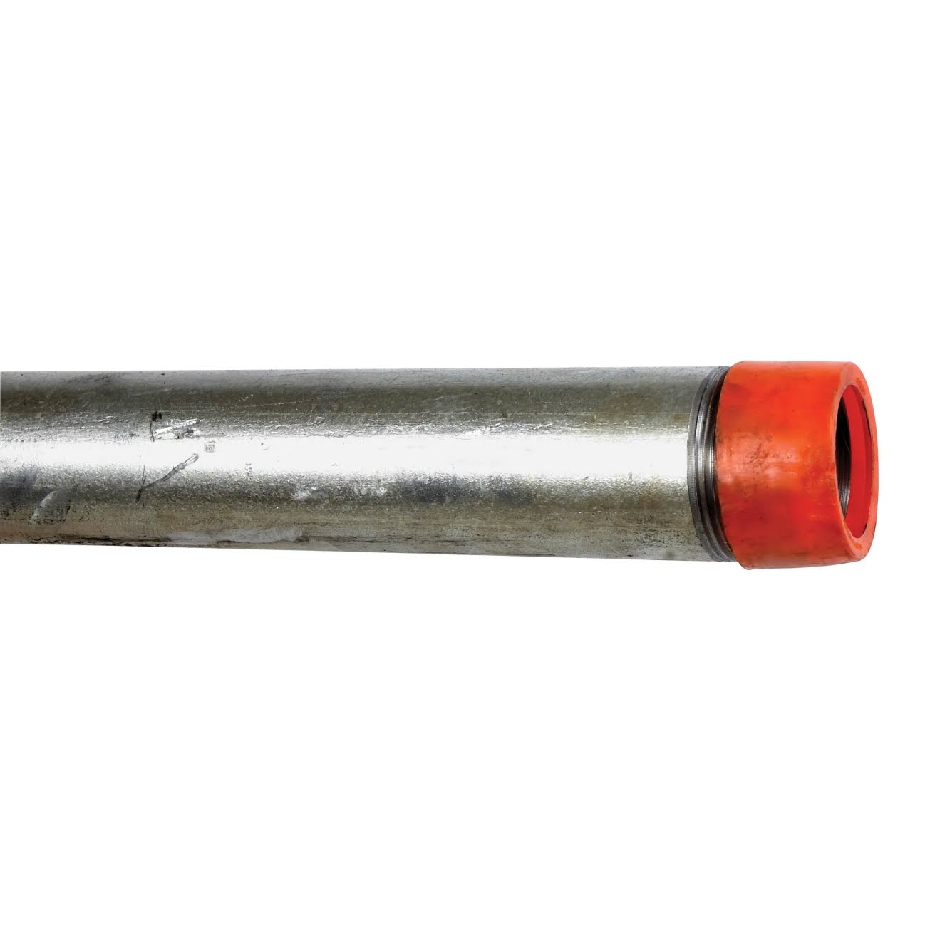 Ace 1-1/2 in. Dia. x 60 in. L Gray Galvanized Pre-Cut Pipe