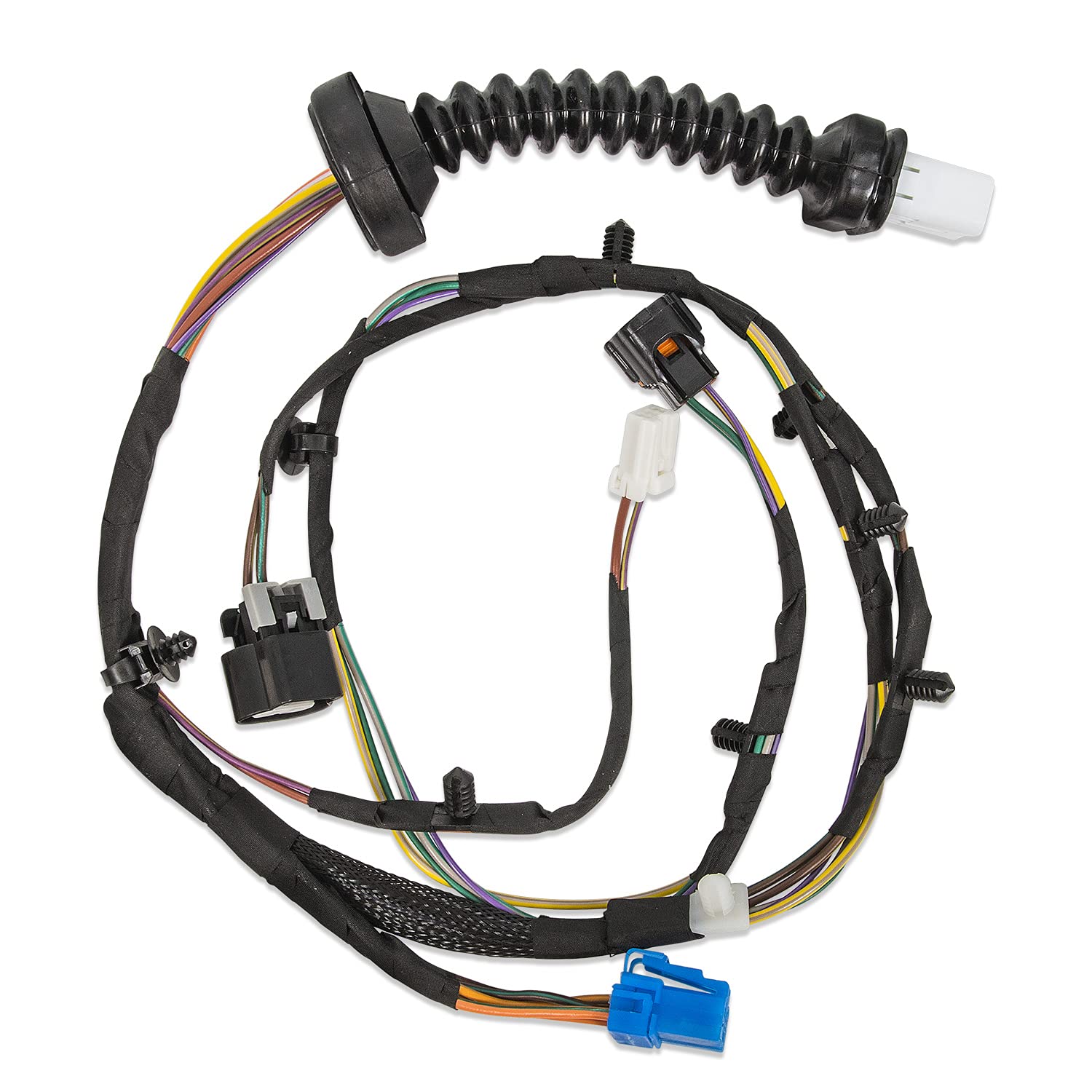 645-506 Rear Door Harness with Connectors Wiring Harness Compatible with 2004-2010 Dodge Ram 1500 2500 3500 4500 5500 Replaces 56051931AA, 56051931AB 56051694AA