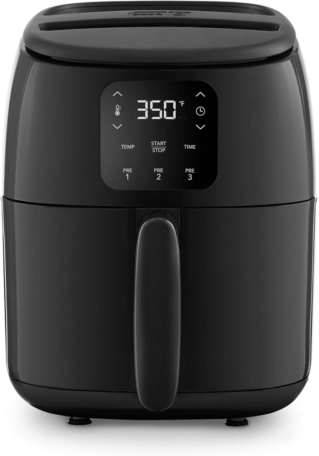 Dash Tasti-Crisp Digital Air Fryer with AirCrisp® Technology, Custom Presets, Temperature Control, and Auto Shut Off Feature, 2.6 Quart - Aqua Pack of 2