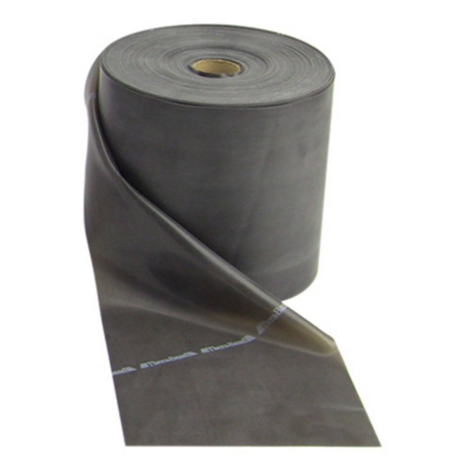 Theraband Exercise Band - Latex Free - Twin-Pak 100 Yards, Black / Special Heavy 2, 50-yd Boxes