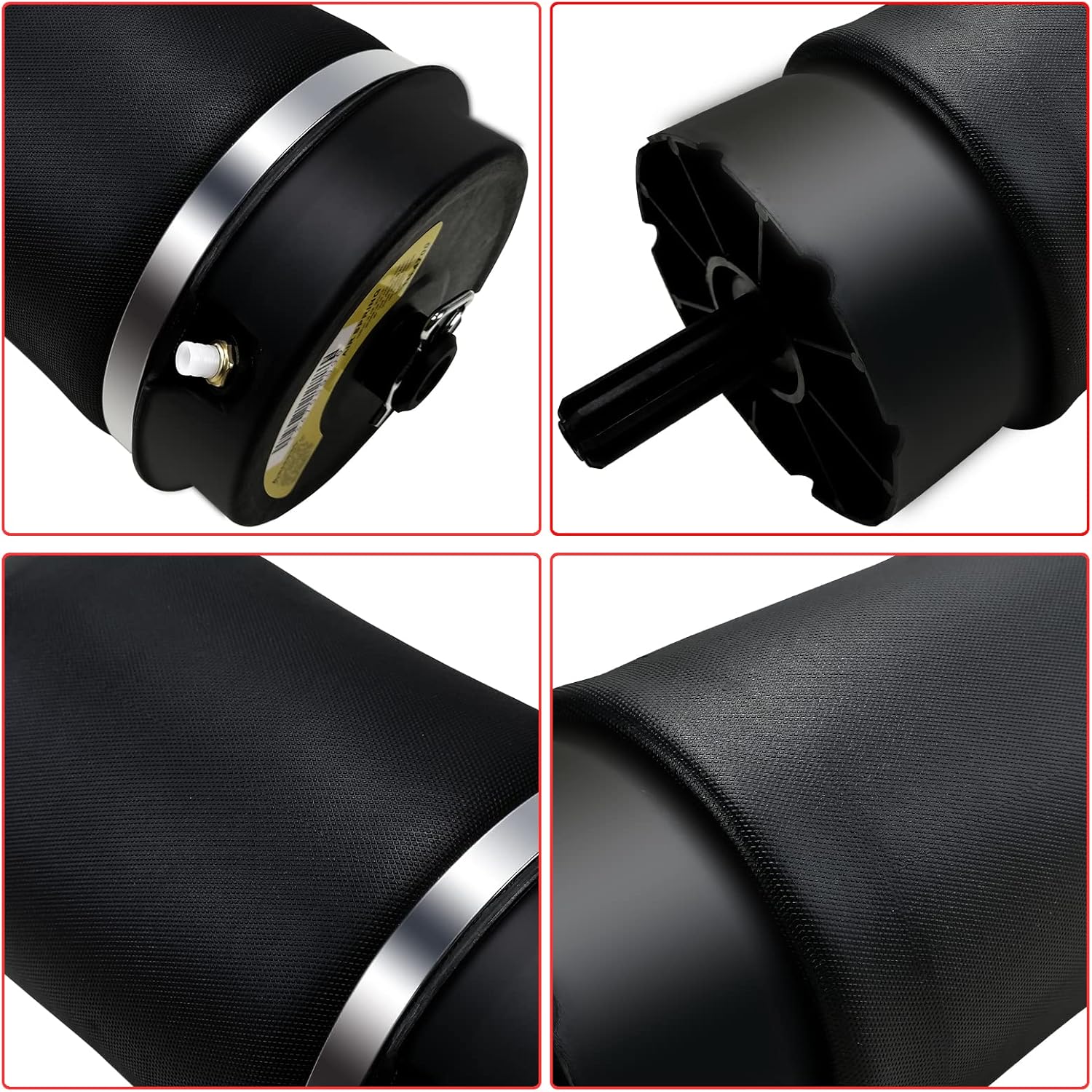 VIGOR Rear Air Suspension Spring Bag Compatible with 2002-2012 Range Rover L322&nbsp;Car Air Struts, OEM Replace Part Number RKB500082, RKB500240, RKB500080