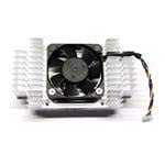 Heat Sinks silver aluminum heatsink and fan for the Jetson TX1/TX2 (dev kit version) type: Cooler Master DCV-01672-N2-GP, (Pack of 2)(29052)