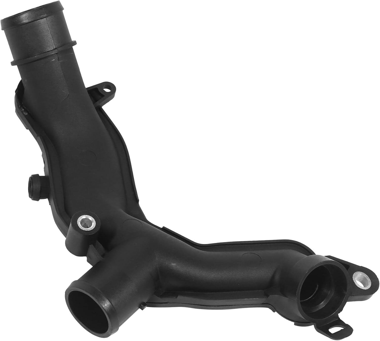 X AUTOHAUX Water Hose Pipe Thermostat Top Hose Inlet Tube LR050934 for Land Rover for Range Rover 2010-2016 Plastic Black