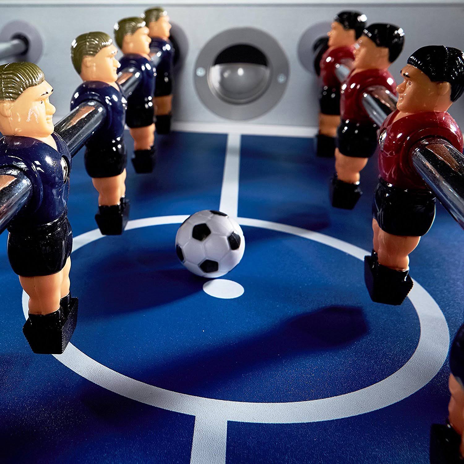 EA Sports 56x22 Foosball Table, Black/Red