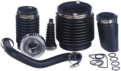 JINGYU Fits Mercruiser Bravo 1 2 3 Transom Seal Gimbal Bearing, Exhaust Bellow, u-Joint Bellow, Shift Bellow, Service Repair kit. Replaces 30-803100T1 8M0095485