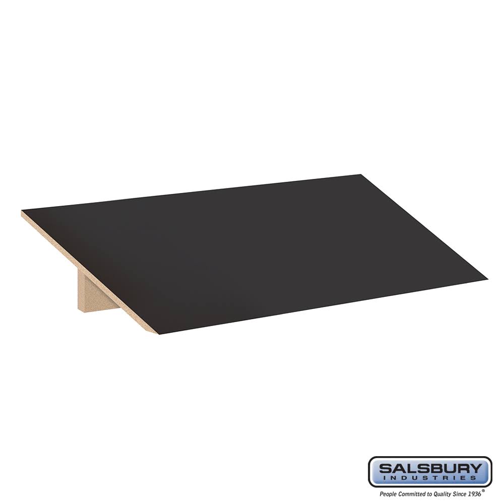 Salsbury Industries Sloping Hood, Black