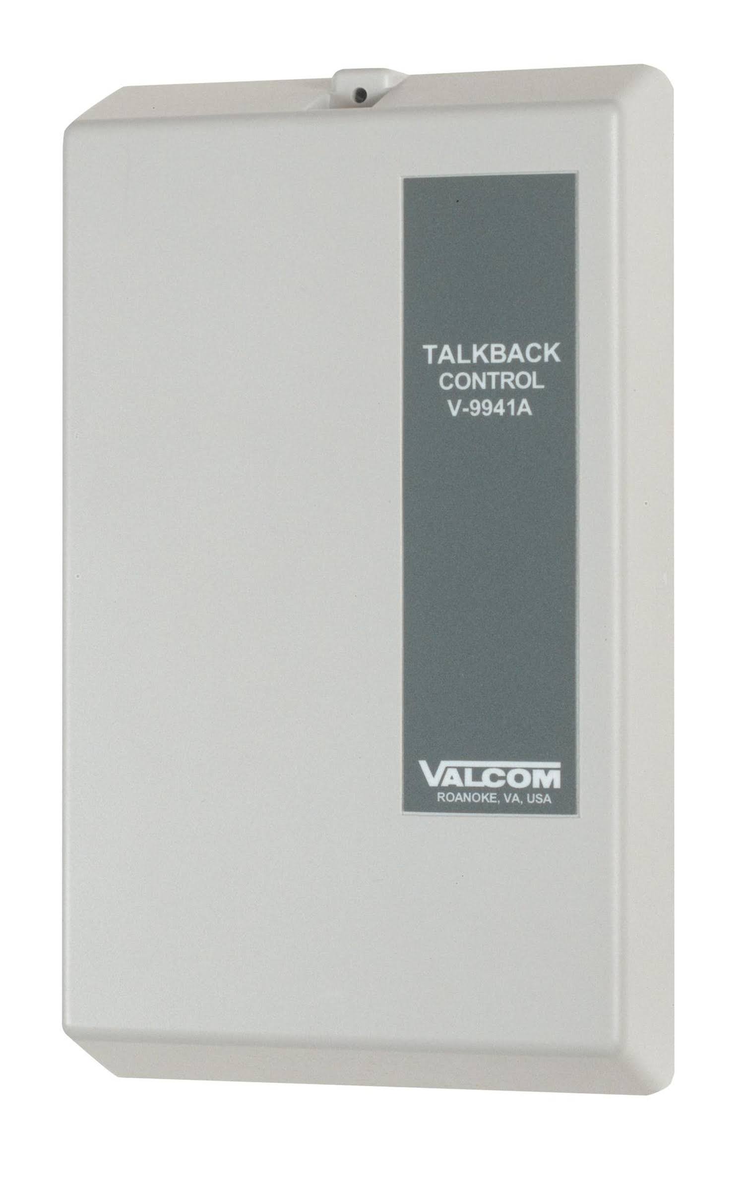 Valcom V-9941A One-Zone Talkback Control Unit