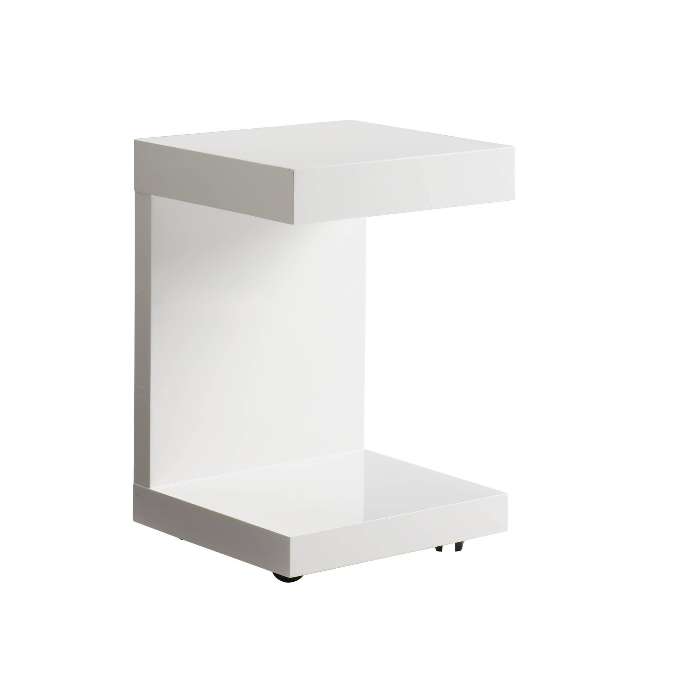 Sunpan Modern Bachelor TV Table, White