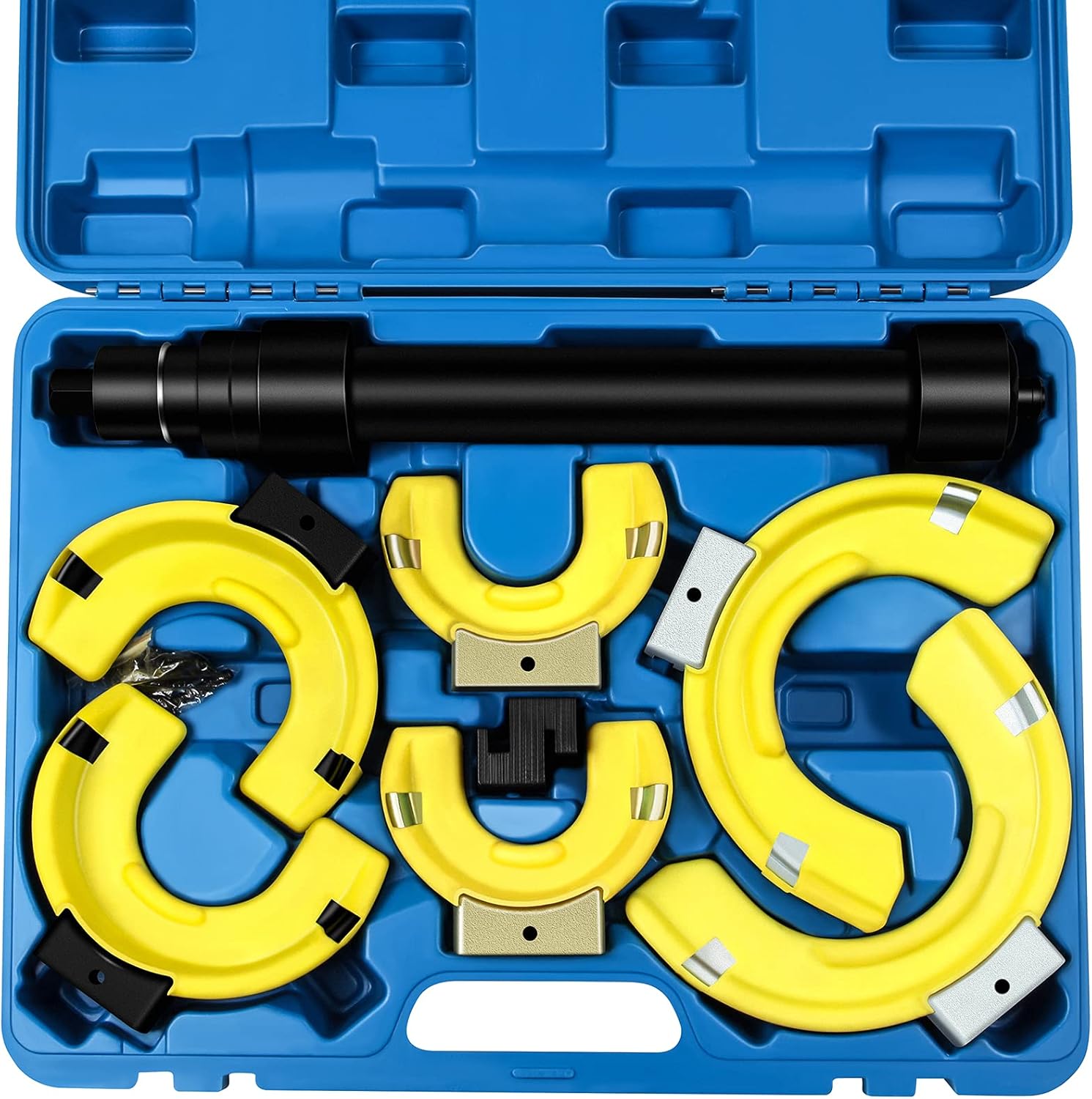 ECCPP Universal Macpherson Strut Spring Compressor Kit Interchangeable Fork Tool Set