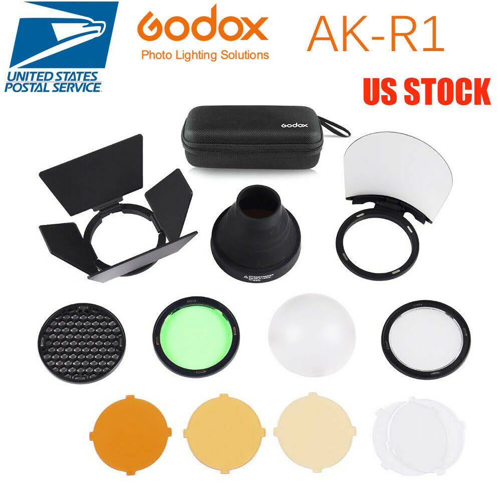 Godox AK-R1 Accessories Kit for Godox H200R Round Flash Head, AD200 Accessories