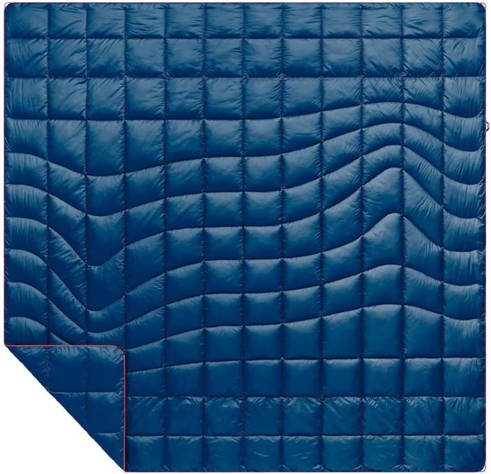 Rumpl The NanoLoft Puffy Blanket | Indoor Outdoor Camping Blanket for Traveling, Picnics, Beach Trips, Concerts | 80