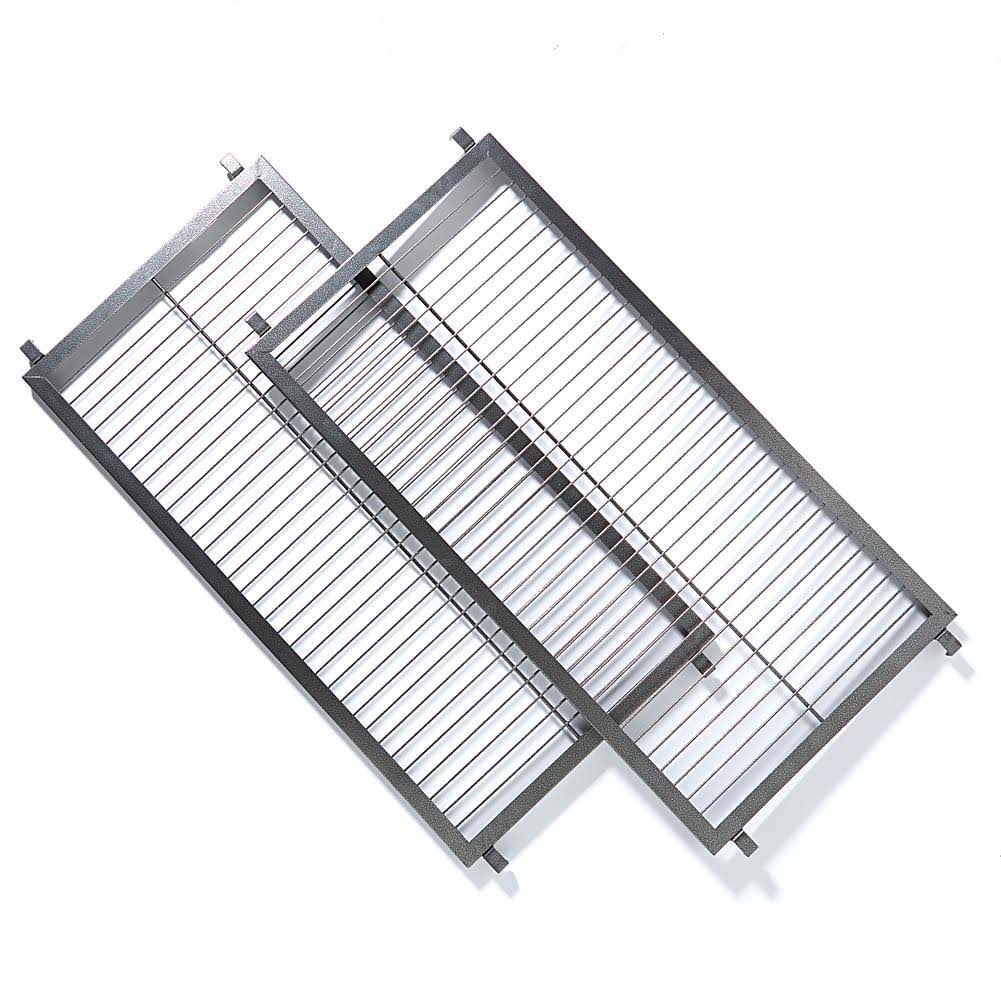 Origami Removable Connecting Rack 2-Pack, Grey 12497249