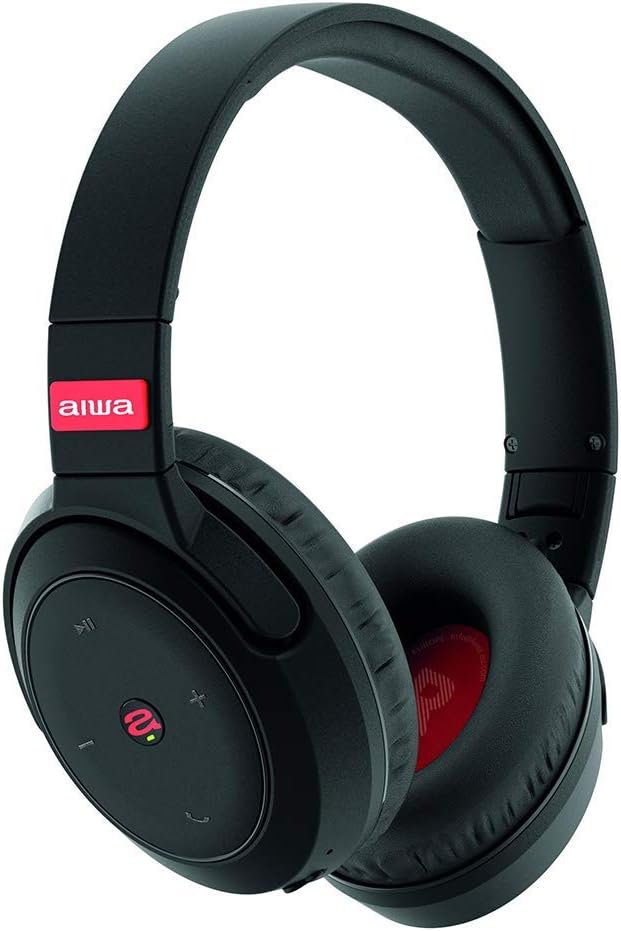 Aiwa Arc-1 ANC - Bluetooth Active Noise Cancelling Headphones - Over Ear - Audiophile Sound Quality - 40-Hour Playtime