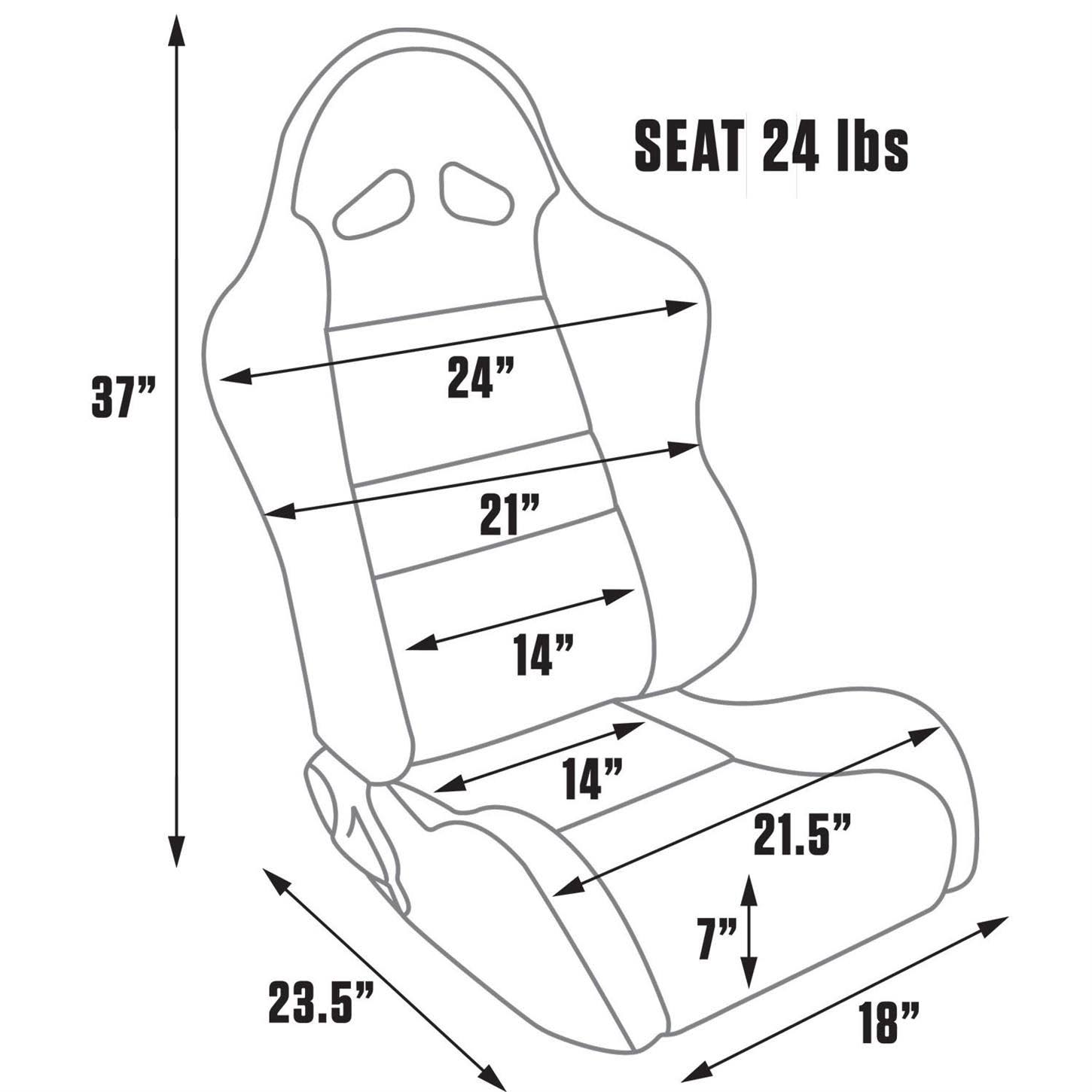 Scat Enterprises 80-1606-65l Sportsman Racing Seat - Left - Blue Velour