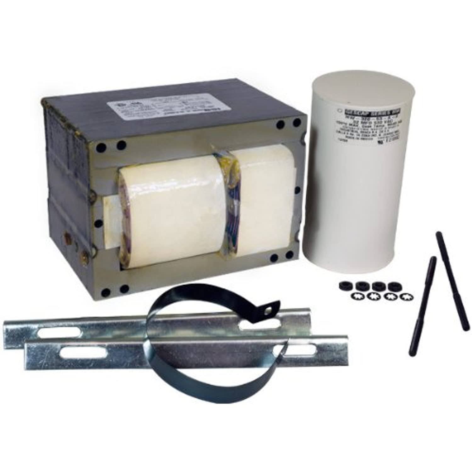 Plusrite 7266 - 175 Watt Metal Halide Ballast - ANSI M57 - Includes Oil Filled Capacitor and Bracket Kit