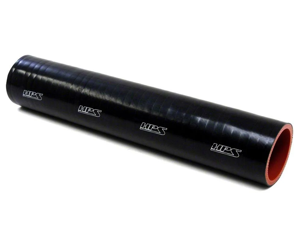 HPS HTST-400-BLK 4x22 ID 1x22 4-Ply Black Silicone Tube Coupler Hose