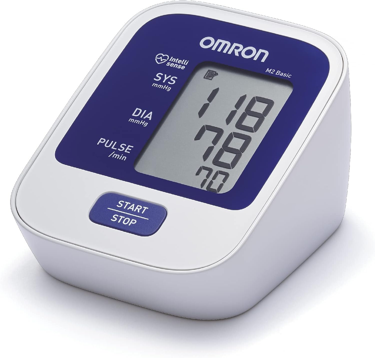 Omron M2 Hem-7120 Basic Automatic Upper Arm Blood Pressure Monitor New Pack of 2
