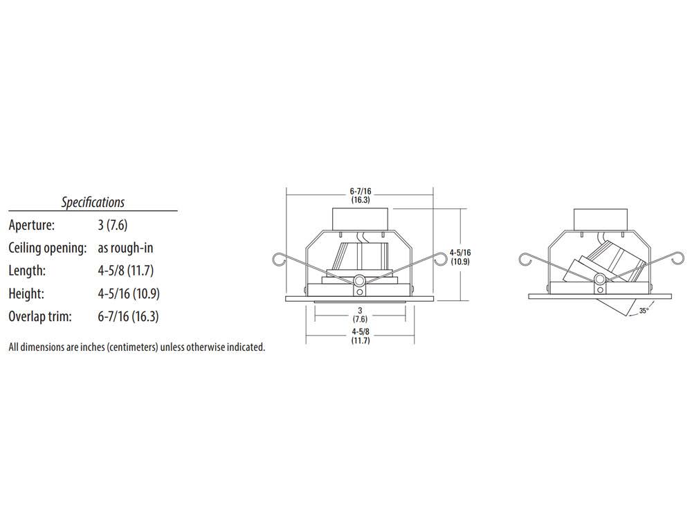 Lithonia 5G1MB LED 40K 90CRI M6 11W LED Fixture 5 in Matte Black