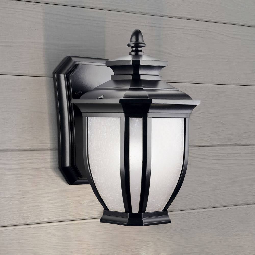 Kichler 9039BK Salisbury Outdoor Wall 1-Light, Black