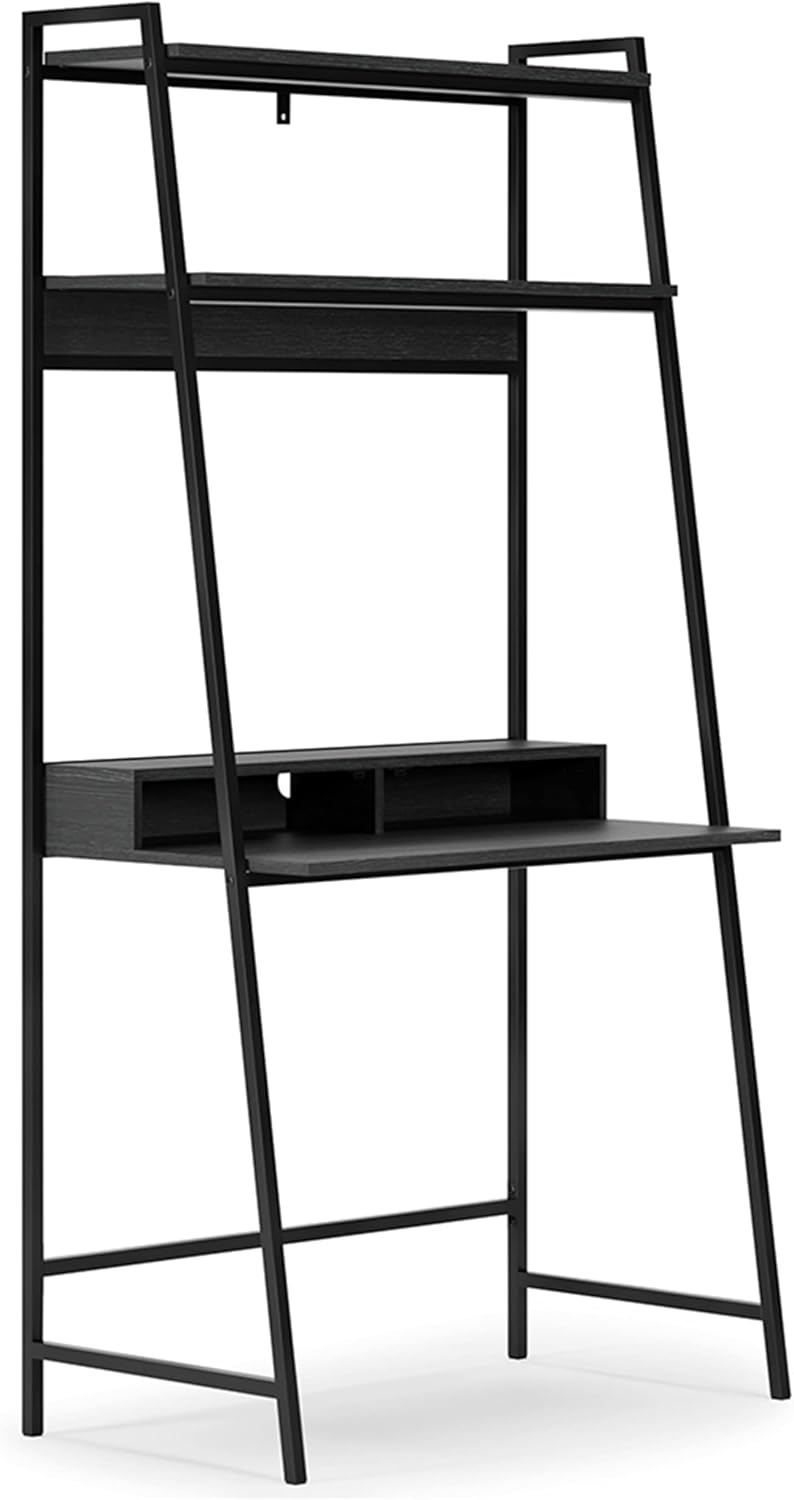 Signature Design by Ashley Yarlow Modern Home Office Writing Desk, Black