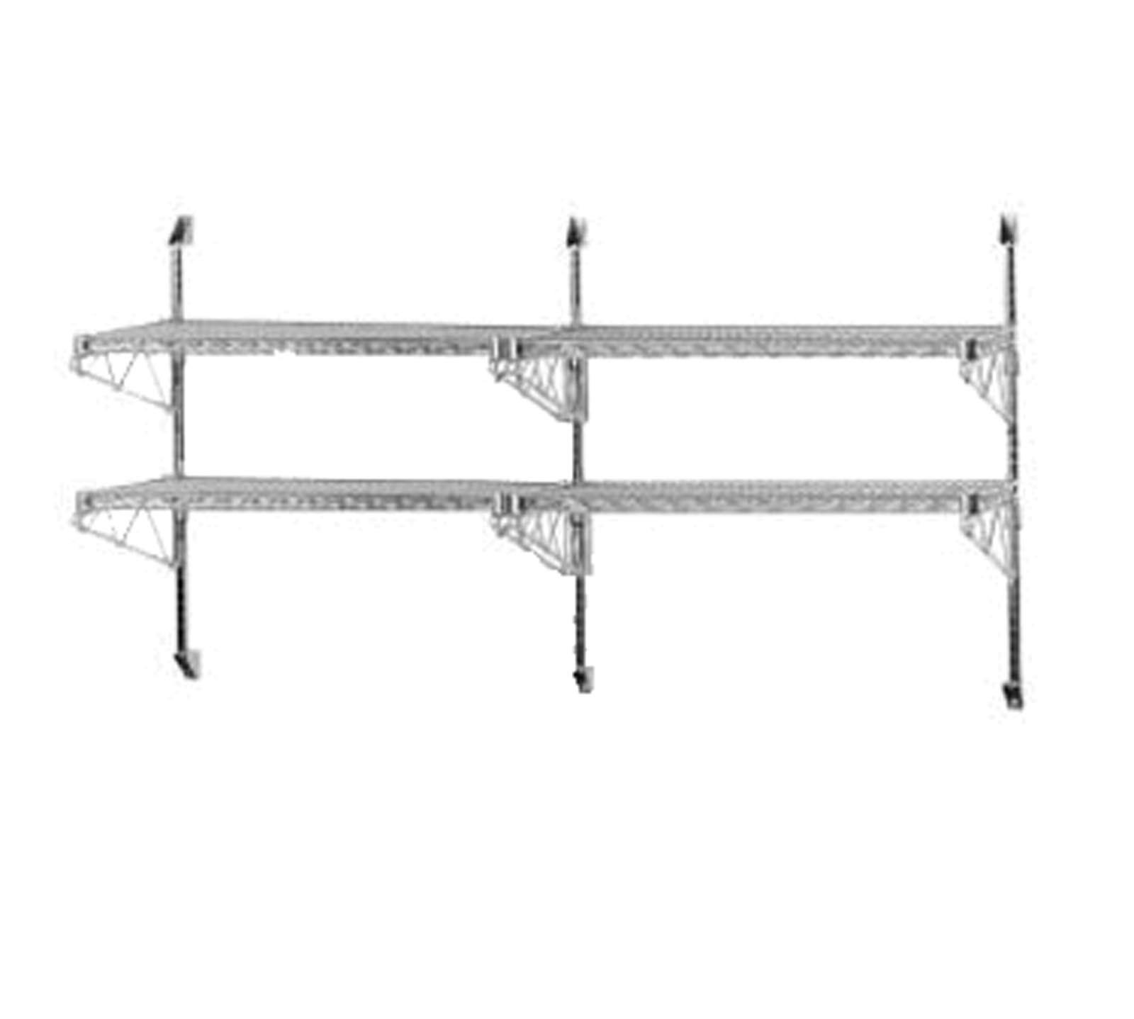Advance Tabco ABM2-14-X - Wire Shelving Wall Post u0026 Bracket