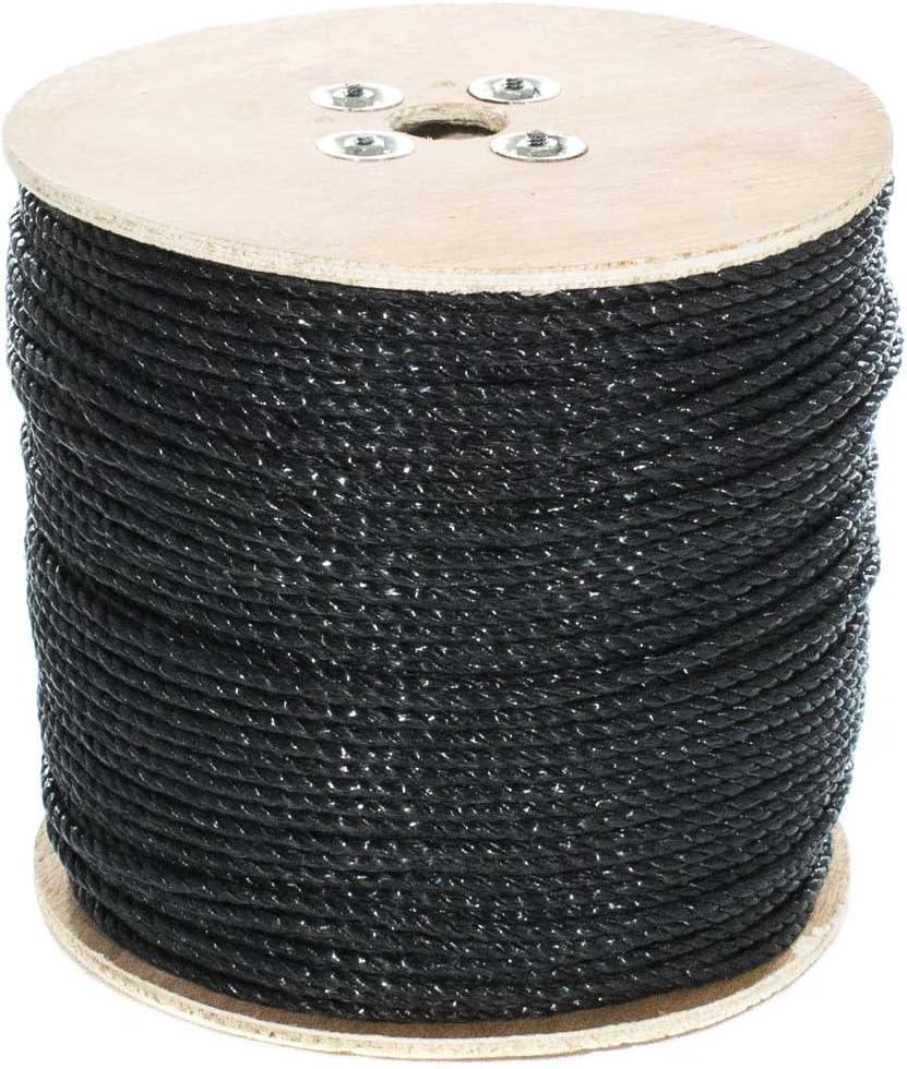 Twisted Polypropylene Rope Floating Polypro Cord - Marine, Nautical, Wet Projects Pack of 2
