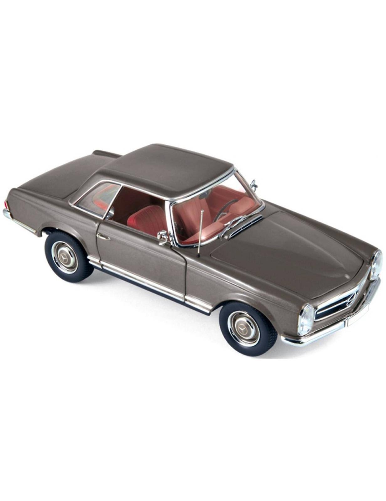 Mercedes Benz 230 SL (1963) in Anthracite Grey (1:18 scale by Norev 183498) 24cm long