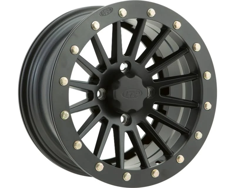 Itp 1428548536B SD Dual Beadlock Wheel 14x7 4/110 5+2 Matte Black