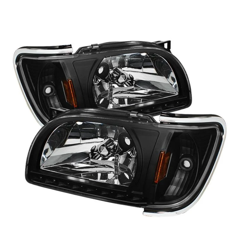Toyota Tacoma Xtune Black Crystal Headlights