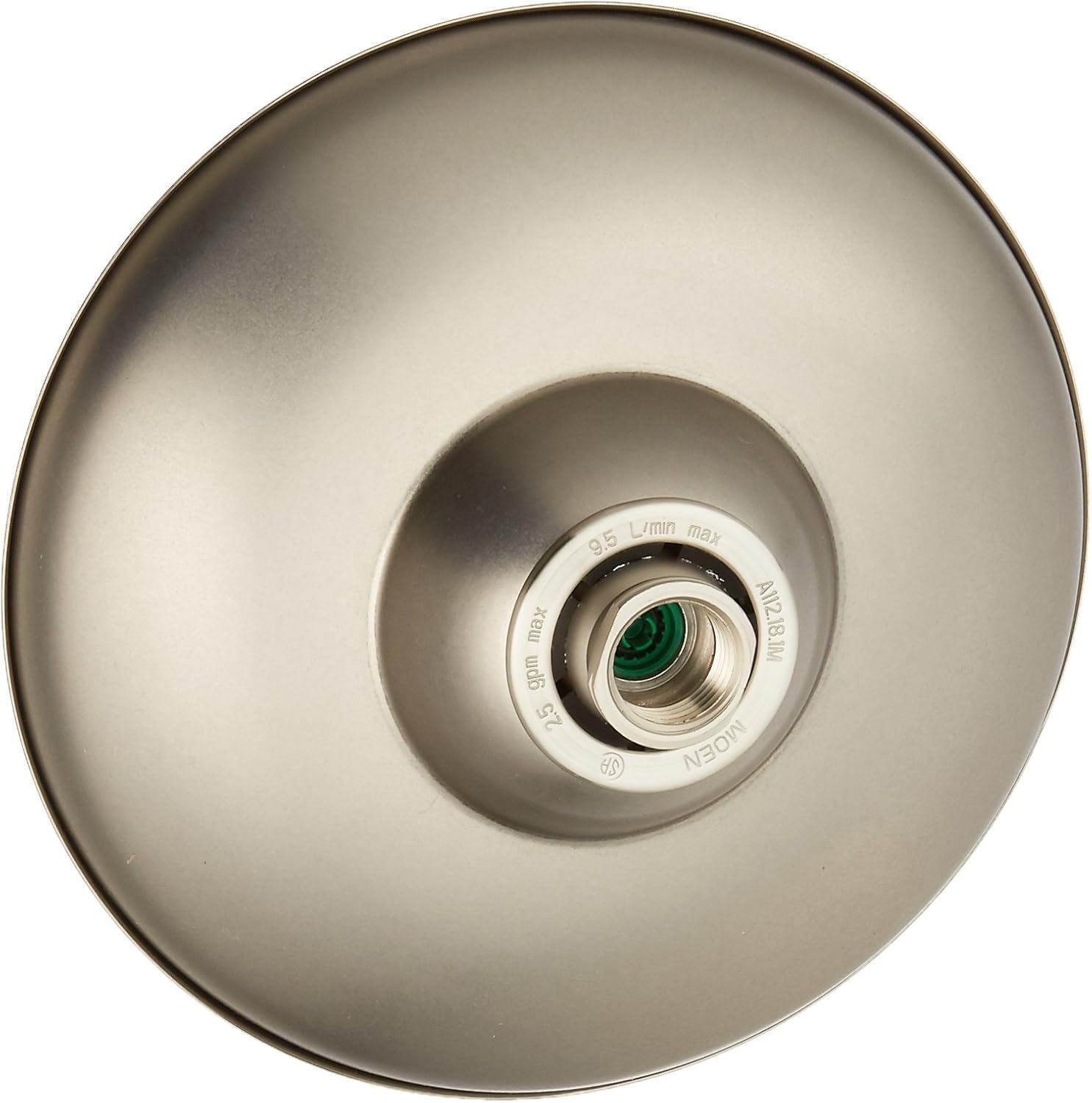 Moen S6310AN ExactTemp Single Function Rainfall Shower Head, Antique Nickel