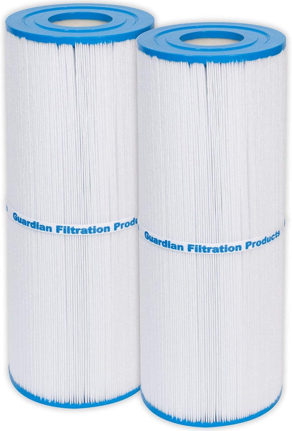 Guardian Filtration Products 413-212-02 2-Pack Pool and Spa Filter Cartridge Replacement for Pleatco PRB50IN, Unicel C-4950, Filbur FC-2390 | 50 Sq. Ft. Premium Filter Material Pack of 2