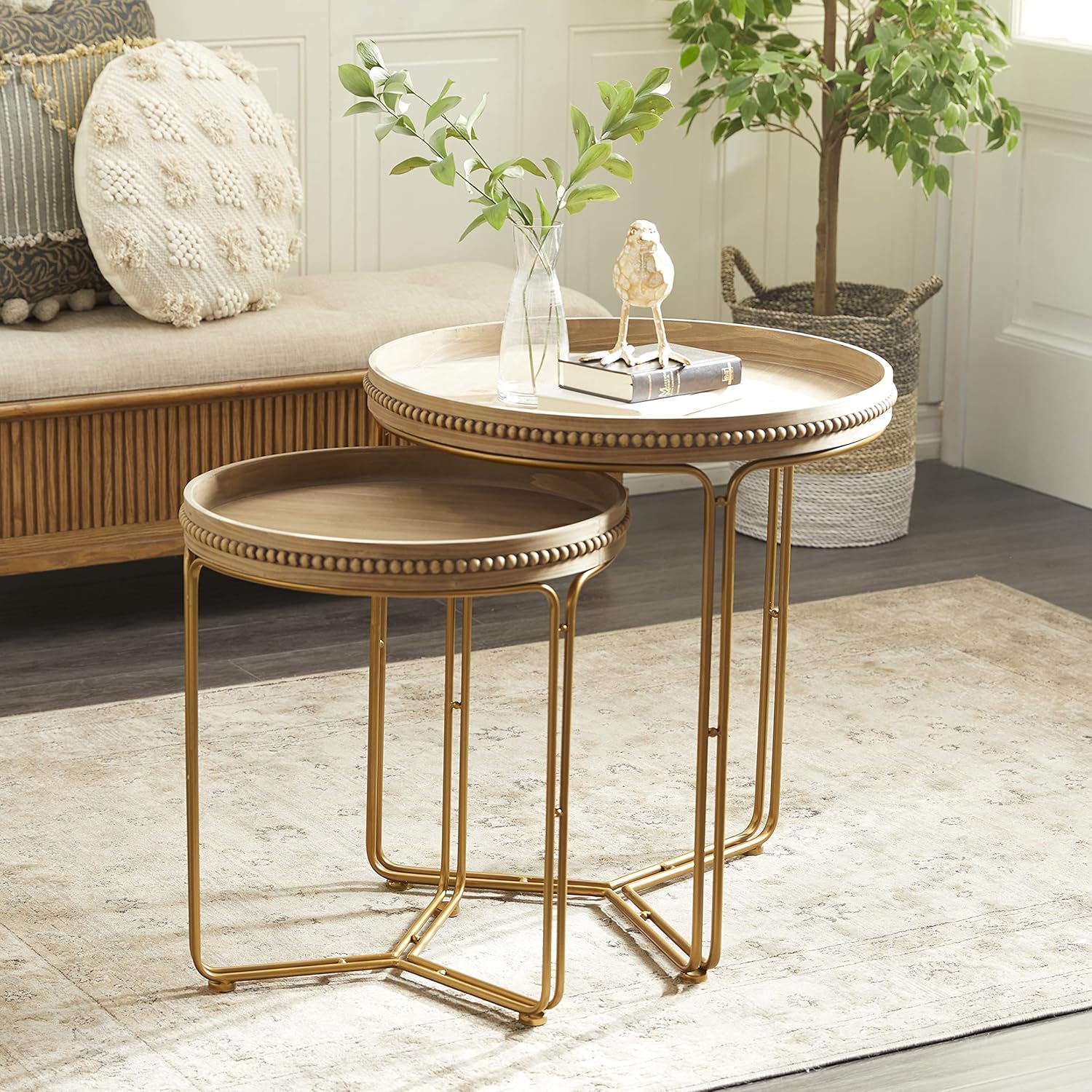 Deco 79 Accent Table, S/2 26