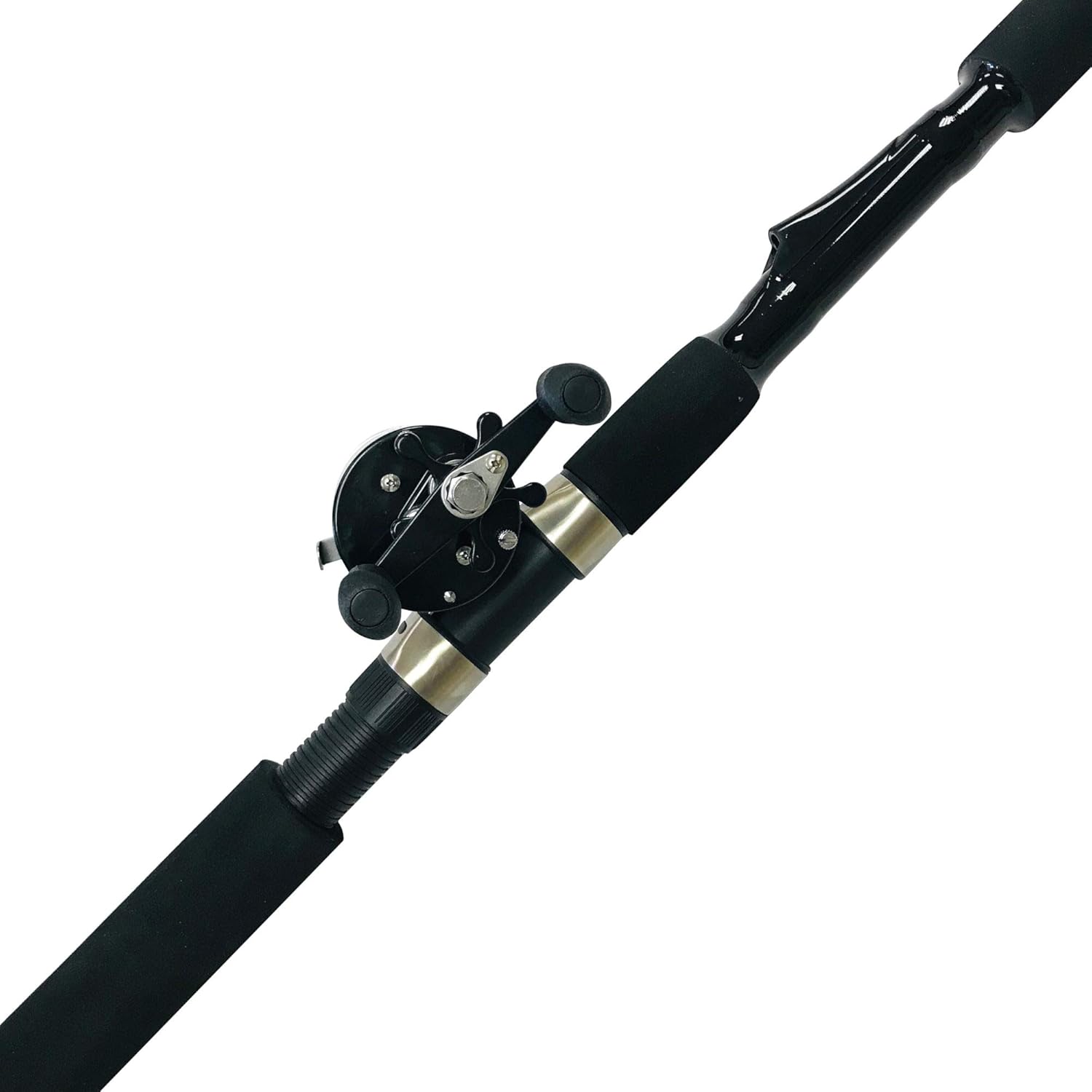 EAT MY TACKLE Sabiki 8 Foot Bait Fishing Rod Bait Caster Fishing Reel Combo