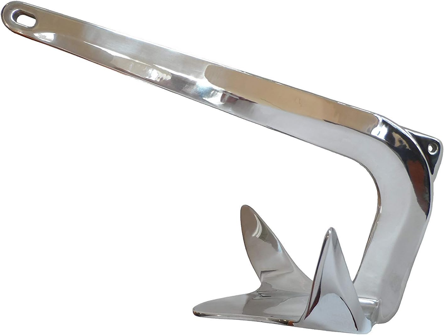Stainless Steel 316 Bruce Claw Force Anchor 6.6lbs (3kg) Marine Grade Polished Pack of 2
