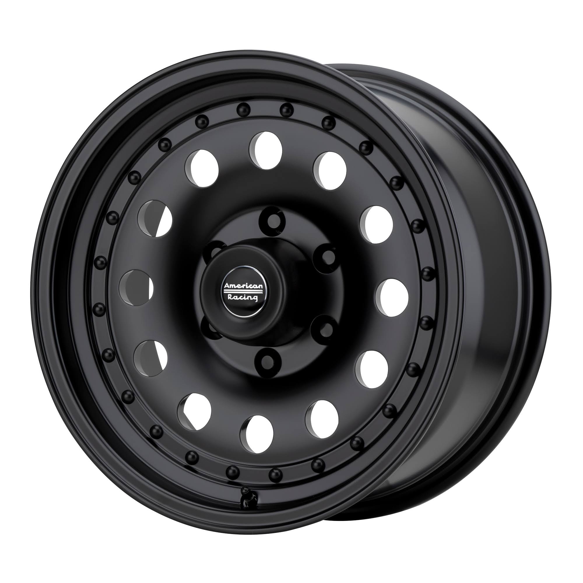 American Racing AR62 Outlaw II Wheel 15x8 5x5x114.3 -19mm Satin Black