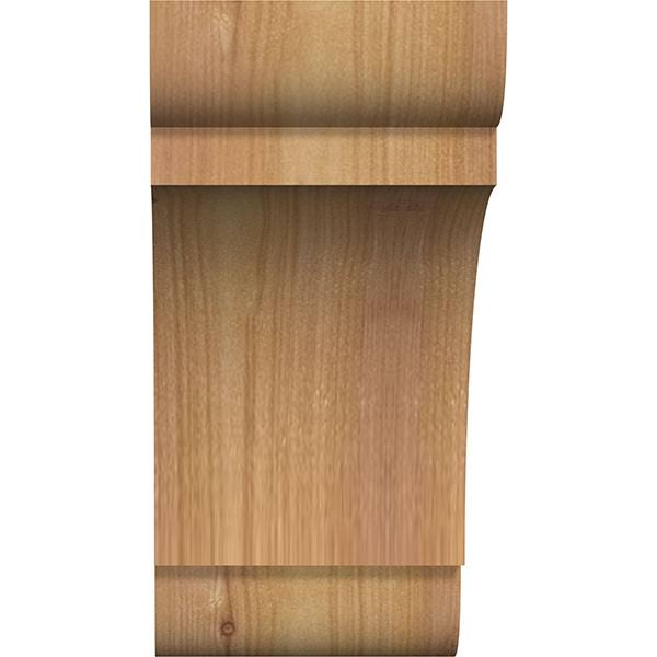 4x22W x 8x22D x 8x22H Olympic Rough Sawn Brace, Western Red Cedar