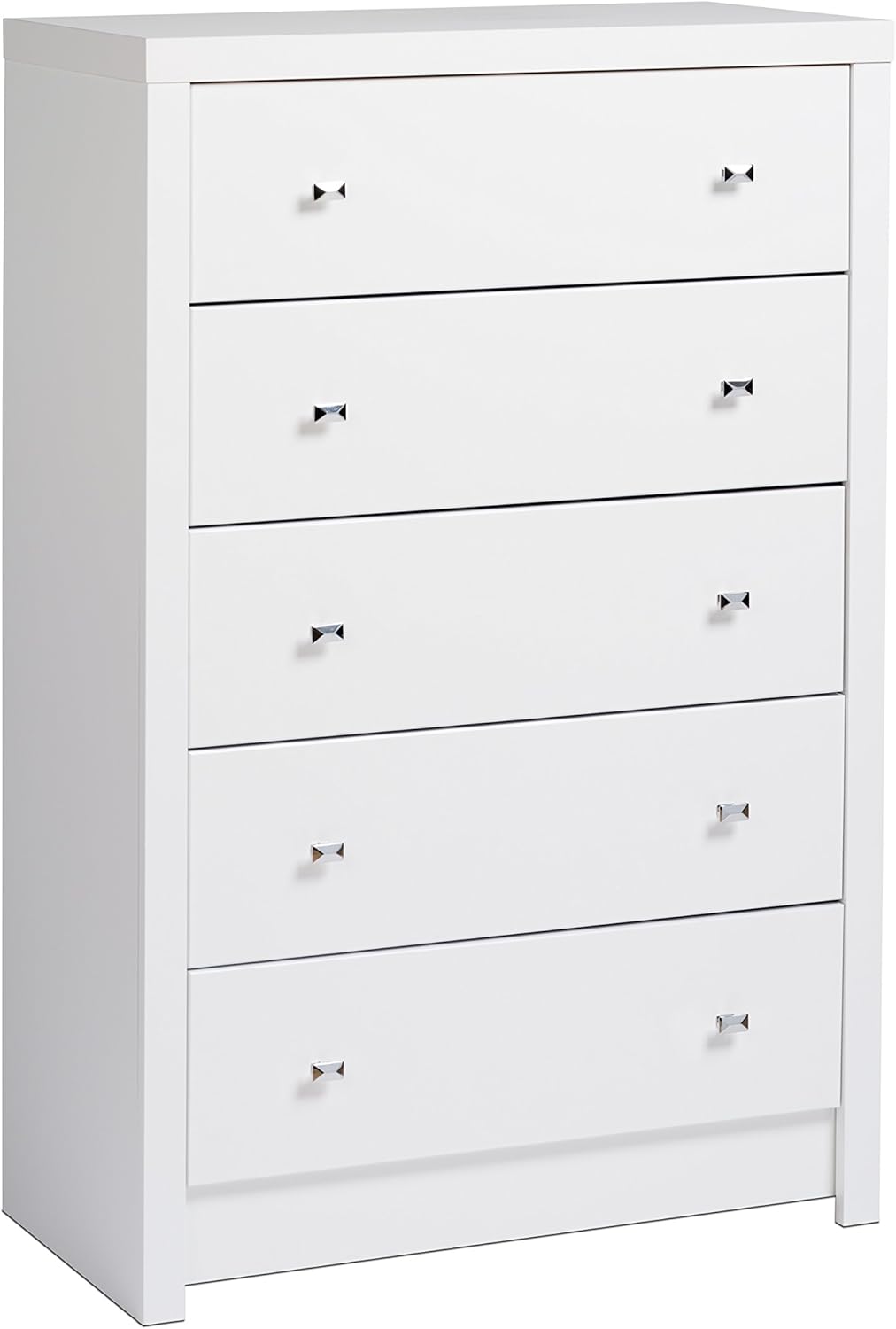 Prepac White Calla 5-Drawer Chest, King,