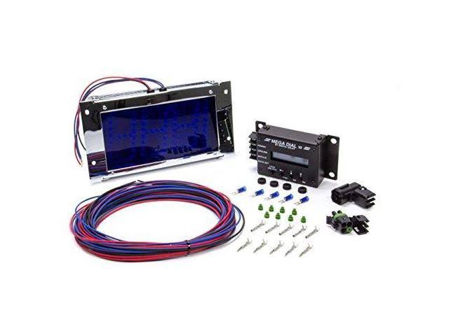 Biondo Racing MEGADIAL-CB Blue LED Digital Mega Dial Dial-In Board Kit