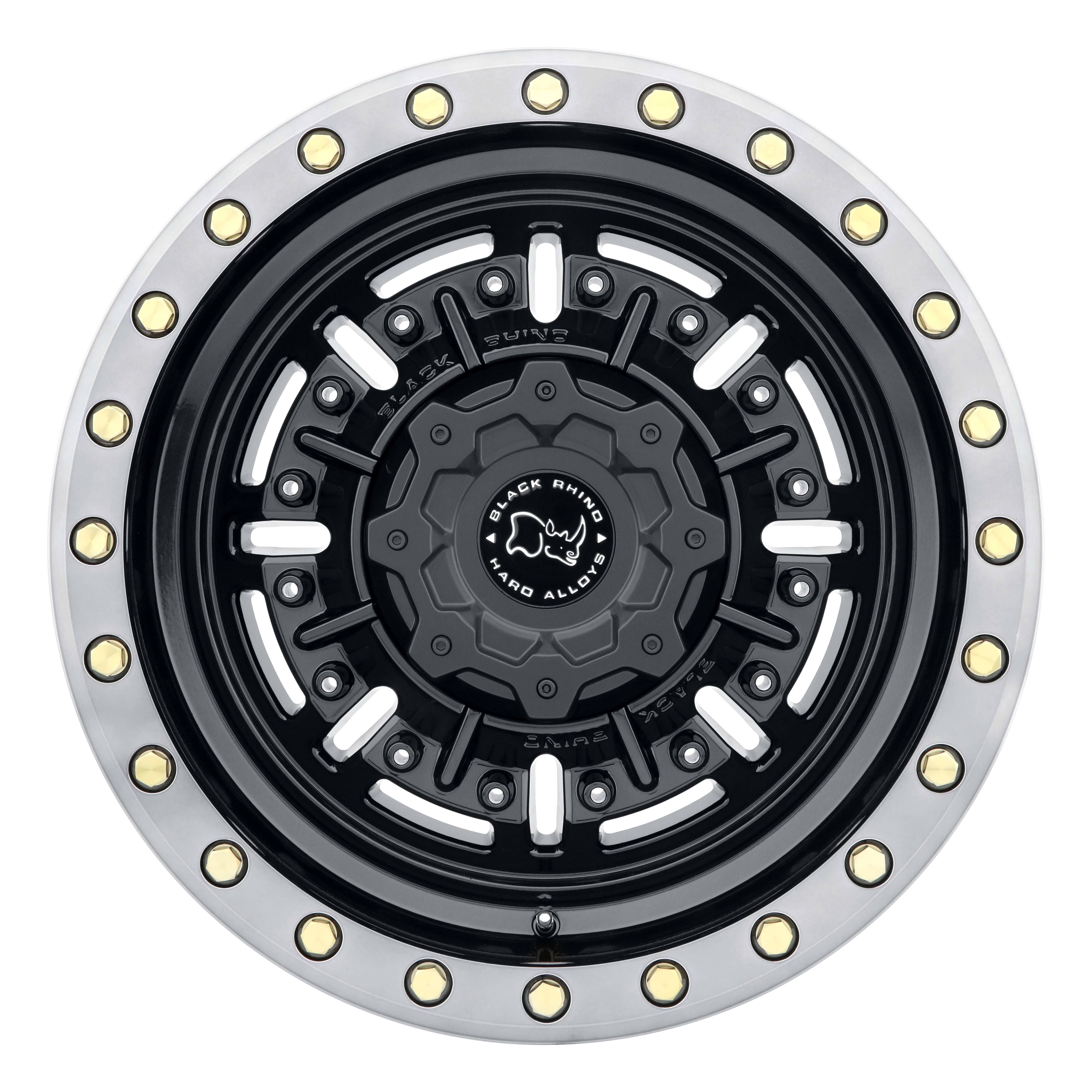 Dodge Ram Truck Black Rhino Machined Matte Black Abrams Wheel