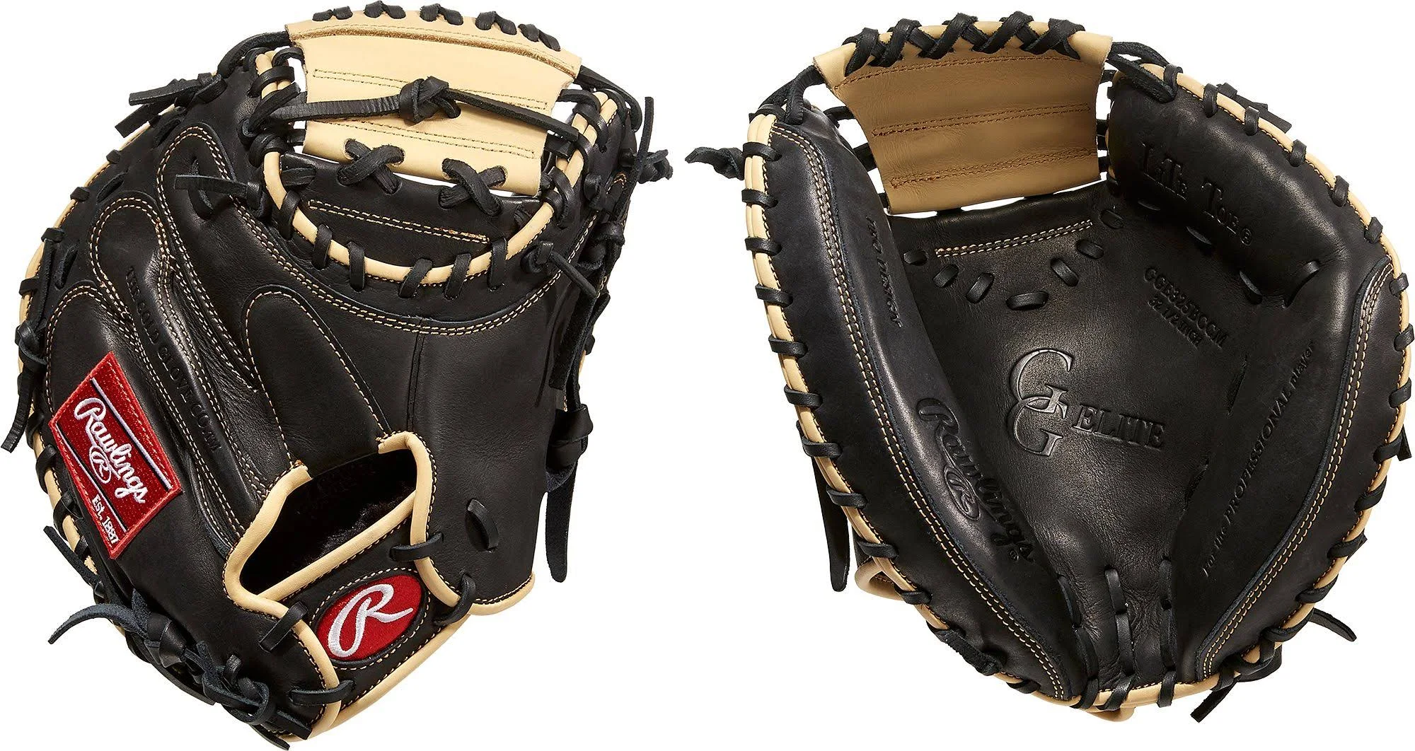 Rawlings 32.5&& GG Elite Series Catcher&s Mitt 2020, Black