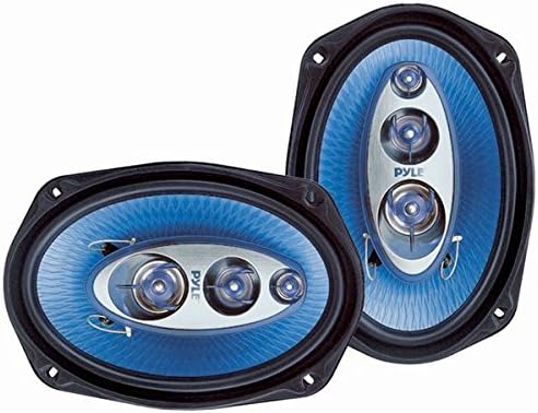 Pyle 6''x 9'' 400 Watt Four-Way Speakers (Pair) PL6984BL Pack of 2